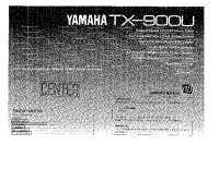 Yamaha TX-900-U - Owners Manual